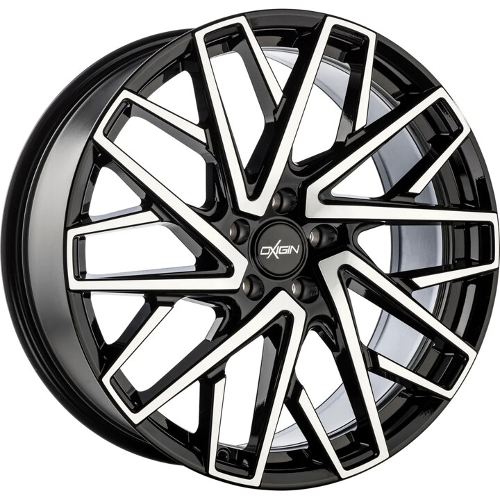 Oxigin - 28 Oxmove black full polish 8.5x19 ET30 - LK5/114.3 ML72.6 | ROUGHBULL RACING