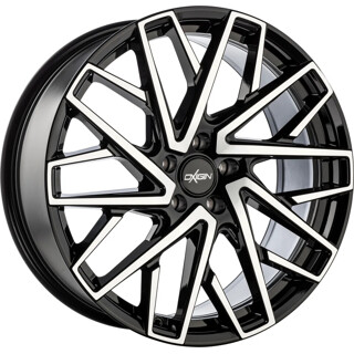Oxigin - 28 Oxmove black full polish 8.5x19 ET30 - LK5/112 ML66.6 | ROUGHBULL RACING
