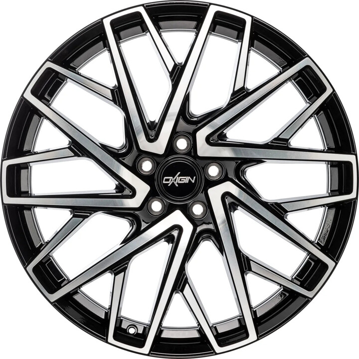 Oxigin - 28 Oxmove black full polish 8.5x19 ET30 - LK5/112 ML66.6 | ROUGHBULL RACING