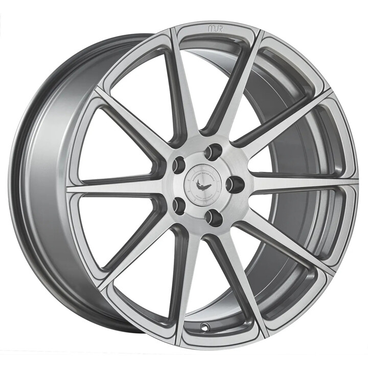 Barracuda - Project 2.0 silver brushed 9x21 ET40 - LK5/114.3 ML73.1 | ROUGHBULL RACING