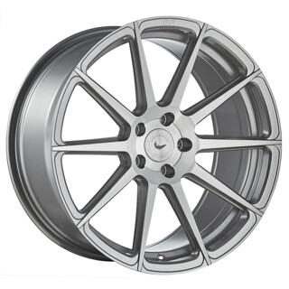 Barracuda - Project 2.0 silver brushed 10.5x20 ET40 - LK5/120 ML72.6 | ROUGHBULL RACING