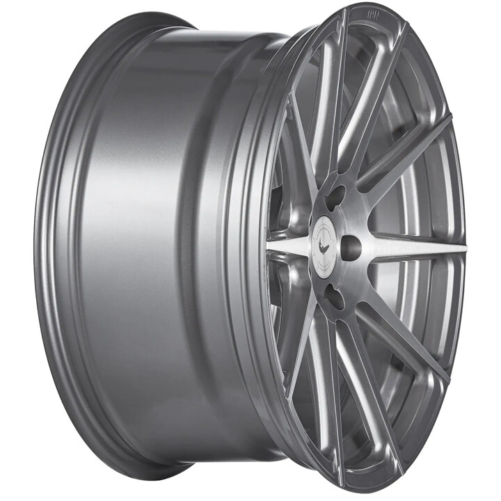 Barracuda - Project 2.0 silver brushed 9x21 ET30 - LK5/112 ML73.1 | ROUGHBULL RACING