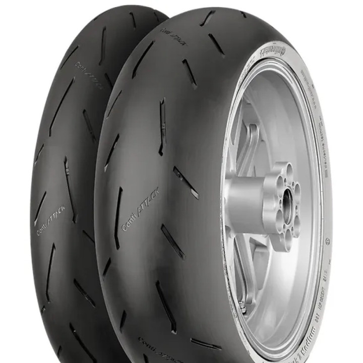 Continental - ContiRaceAttack 2 SOFT - 120/70R17 58 W | ROUGHBULL RACING