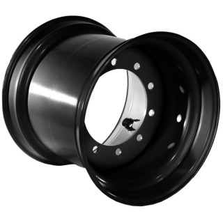 Jantsa 200227 – Agrar-Stahlfelge 20×22.5, 10/335/281, ET −50, Schwarz | ROUGHBULL RACING