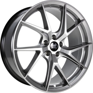 1000 Miglia - MM1012 silver 9x21 ET35 - LK5/112 ML66.5 | ROUGHBULL RACING
