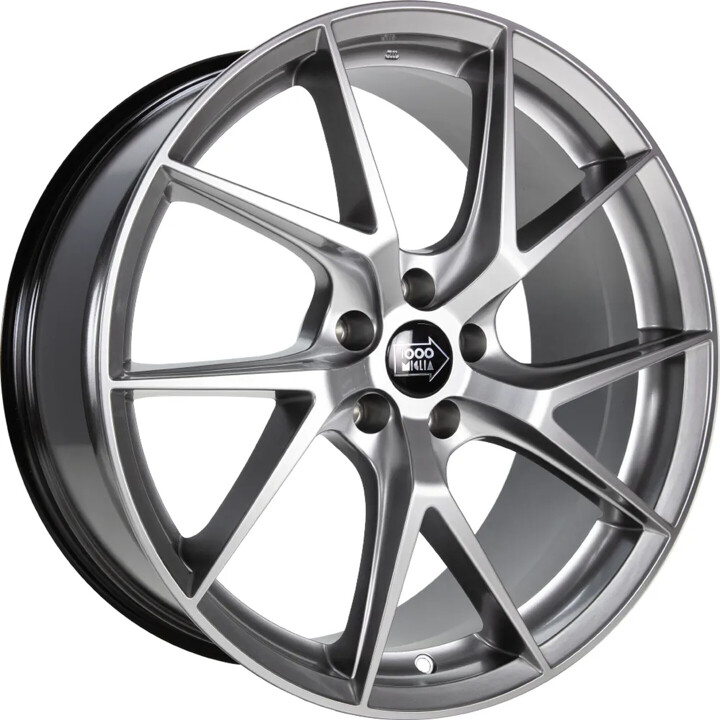 1000 Miglia - MM1012 silver 8.5x20 ET29 - LK5/112 ML66.5 | ROUGHBULL RACING
