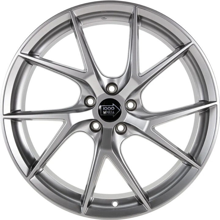 1000 Miglia - MM1012 silver 8.5x19 ET29 - LK5/112 ML66.5 | ROUGHBULL RACING
