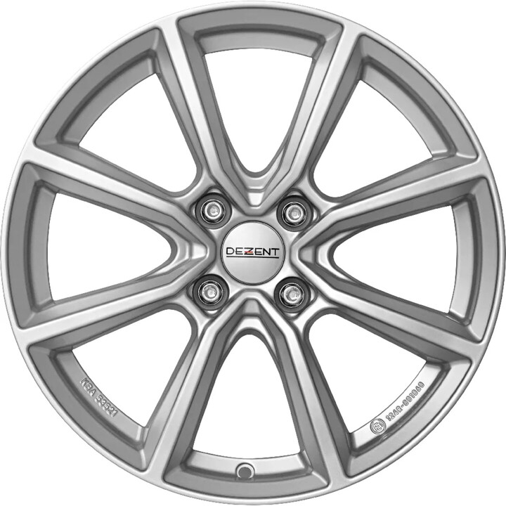 Dezent - TN silver 7x17 ET37 - LK4/100 ML60.1 | ROUGHBULL RACING