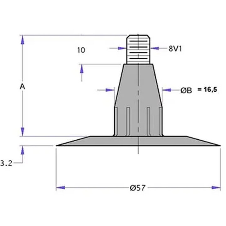 Continental - Schlauch 1041100260000 | ROUGHBULL RACING