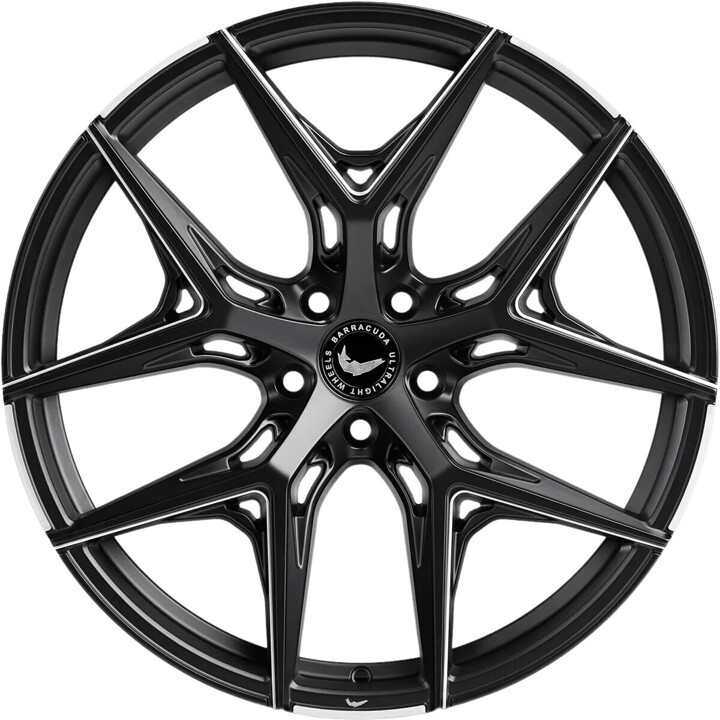 Barracuda - Razzer mattblack PureSports gefräst 8.5x19 ET43 - LK5/114.3 ML73.1 | ROUGHBULL RACING