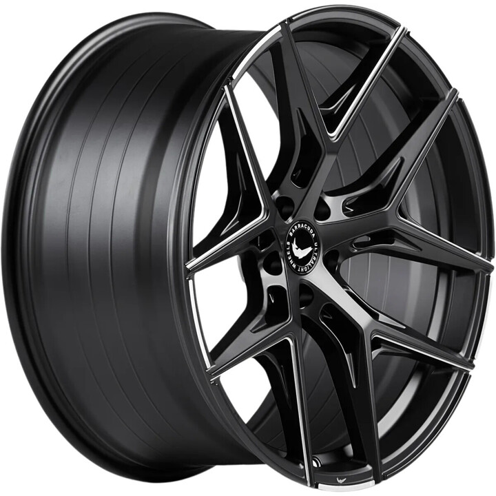 Barracuda - Razzer mattblack PureSports gefräst 10.5x22 ET40 - LK5/114.3 ML73.1 | ROUGHBULL RACING