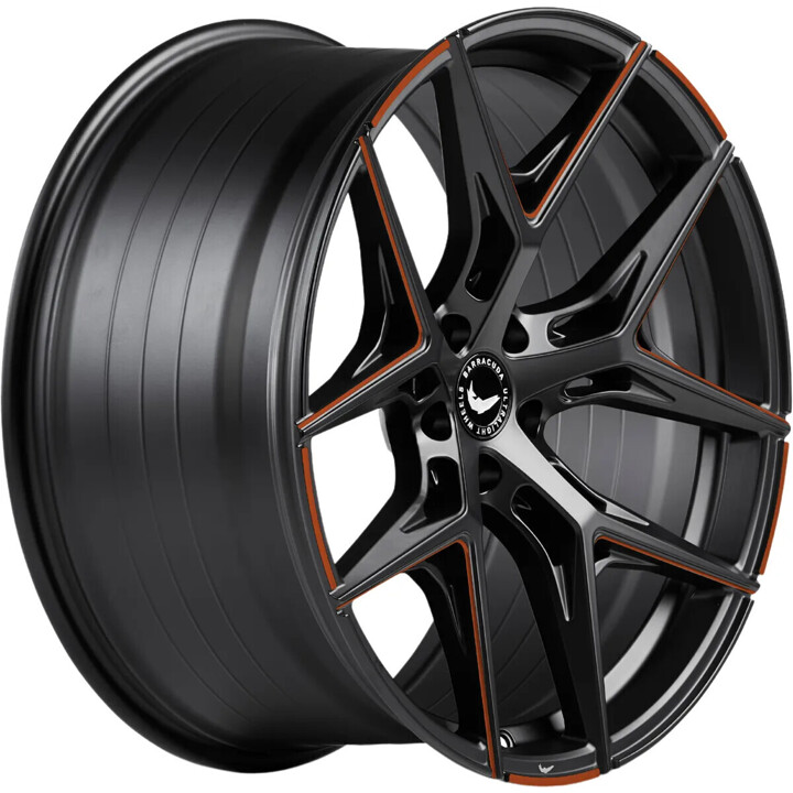 Barracuda - Razzer mattblack copper PureSports gefräst 9.5x22 ET30 - LK5/112 ML73.1 | ROUGHBULL RACING