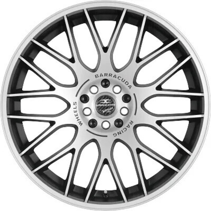 Barracuda - Karizzma mattblack-polished - DS10 8.5x19 ET30 - LK5/108 ML73.1 | ROUGHBULL RACING