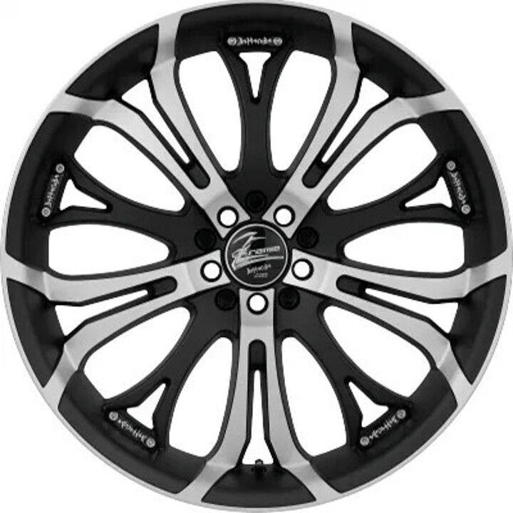 Barracuda - Tzunamee mattblack-polished 7.5x17 ET38 - LK4/98 ML73.1 | ROUGHBULL RACING