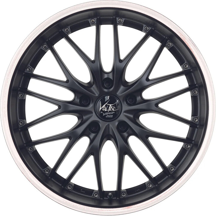 Barracuda - Voltec T6 mattblack PureSports / Color Trim weiss - DS5 9x20 ET35 - LK5/112 ML73.1 | ROUGHBULL RACING