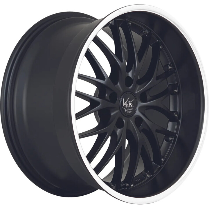 Barracuda - Voltec T6 SUV mattblack PureSports / Color Trim weiss - DS3 9x20 ET42 - LK5/120 ML65.1 | ROUGHBULL RACING