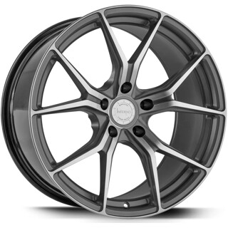 Barracuda - Inferno higloss-gunmetal-polished 8.5x20 ET37 - LK5/120 ML72.6 | ROUGHBULL RACING