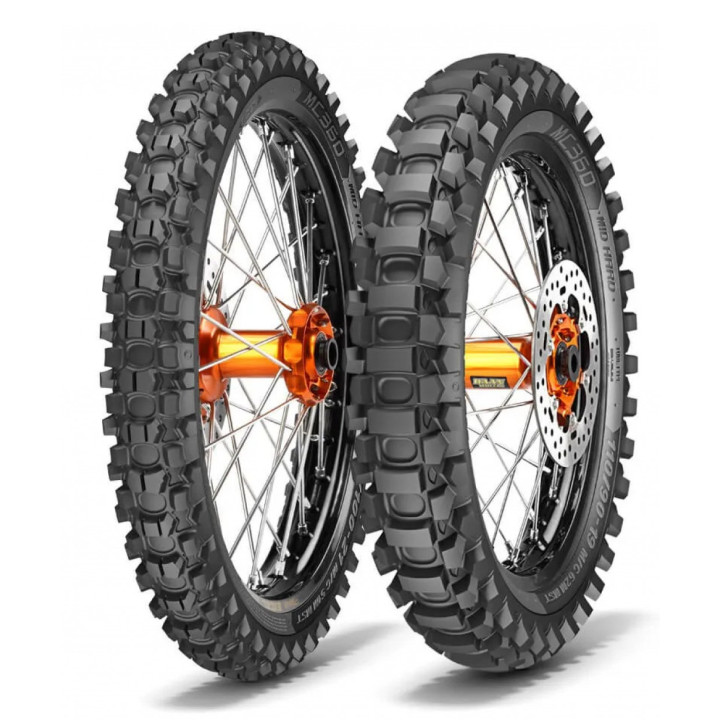 Metzeler - MC360 MID Hard NHS MST (TT) - 100/100R18 59 M | ROUGHBULL RACING