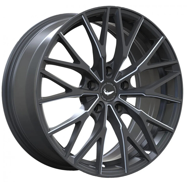 Barracuda - Project 3.0 mattblack PureSports gefräst 8.5x20 ET30 - LK5/120 ML72.6 | ROUGHBULL RACING