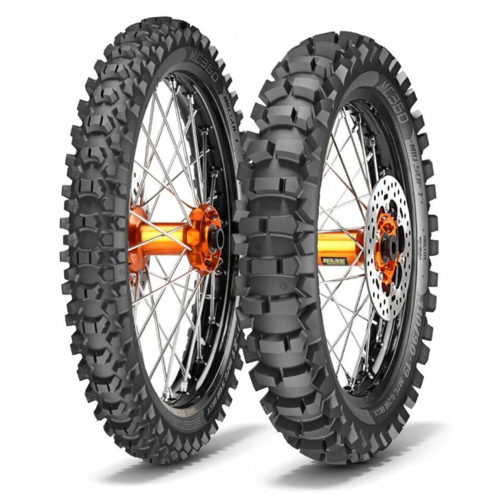 Metzeler - MC360 MID Soft NHS MST (TT) - 110/100R18 64 M | ROUGHBULL RACING