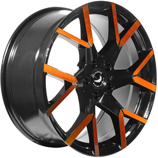 Barracuda - Tzunamee EVO black gloss flashorange 9x20 ET35 - LK5/112 ML73.1 | ROUGHBULL RACING