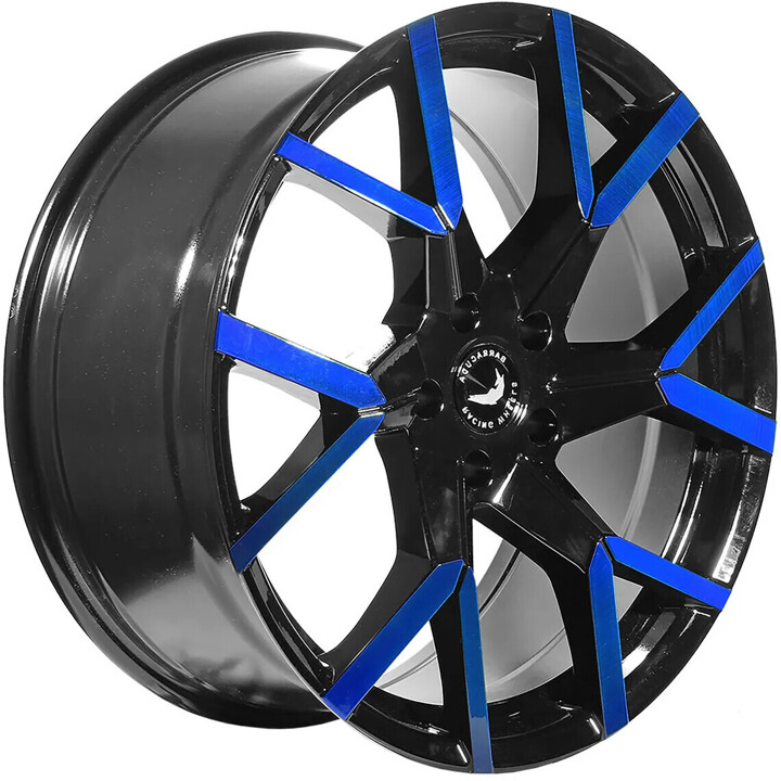 Barracuda - Tzunamee EVO black gloss flashblue 9x20 ET40 - LK5/120 ML72.6 | ROUGHBULL RACING