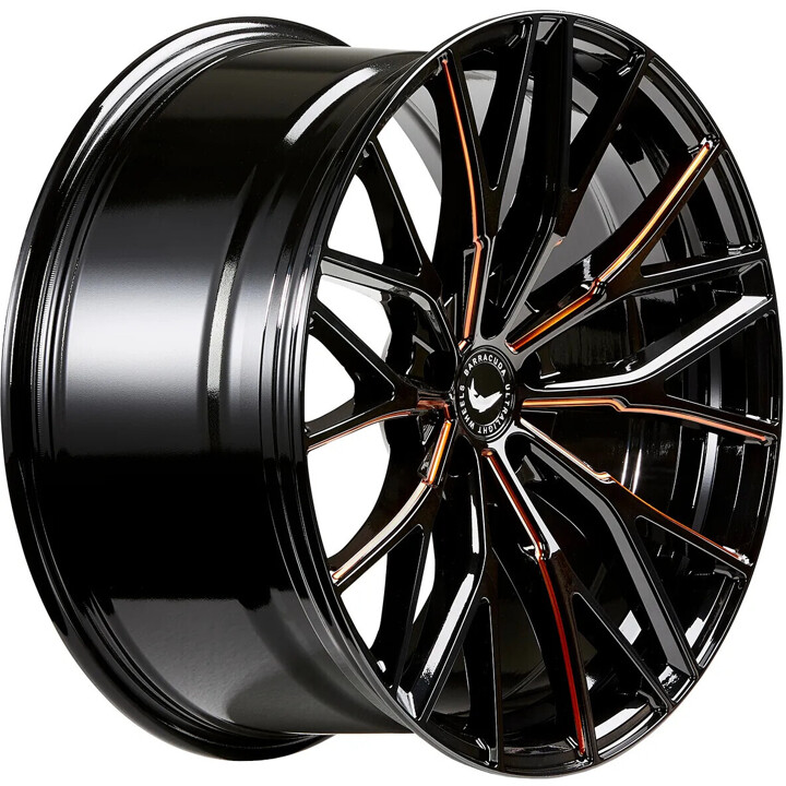Barracuda - Project 3.0 black gloss flashcopper 10x20 ET18 - LK5/112 ML73.1 | ROUGHBULL RACING