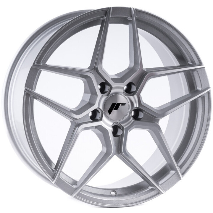 Japan Racing Wheels - JR34 silver machined 9.5x19 ET40 - LK5/112 ML74.1 | ROUGHBULL RACING