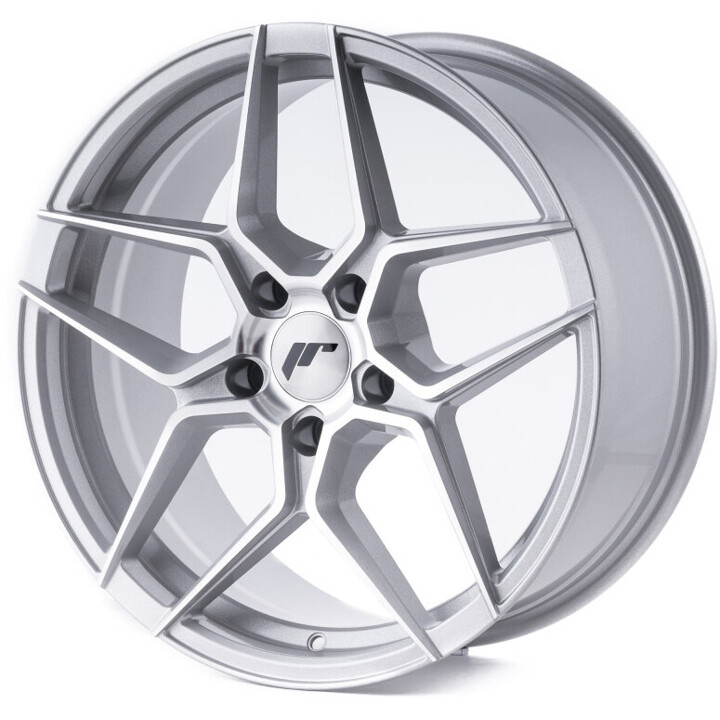 Japan Racing Wheels - JR34 silver machined 9.5x19 ET35 - LK5/120 ML74.1 | ROUGHBULL RACING