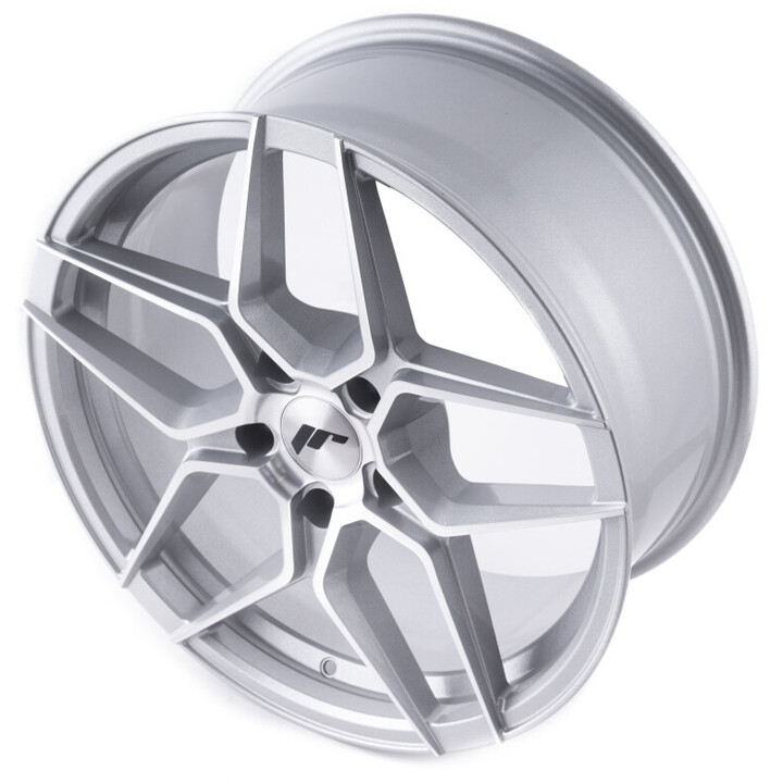 Japan Racing Wheels - JR34 silver machined 9.5x19 ET35 - LK5/114.3 ML74.1 | ROUGHBULL RACING