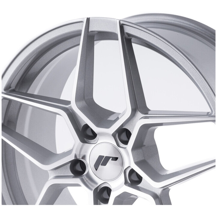 Japan Racing Wheels - JR34 silver machined 9.5x19 ET35 - LK5/120 ML74.1 | ROUGHBULL RACING