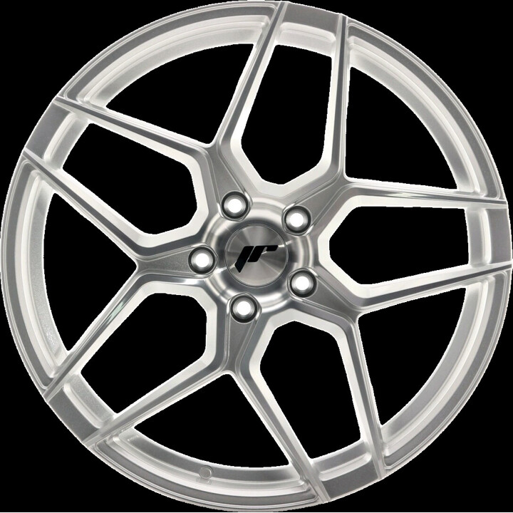 Japan Racing Wheels - JR34 silver machined face 8.5x19 ET35 - LK5/120 ML72.6 | ROUGHBULL RACING