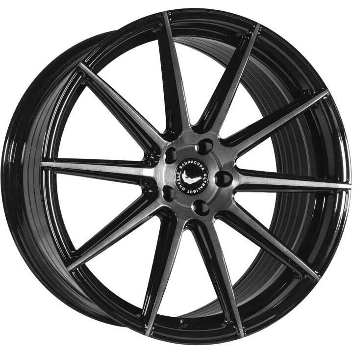 Barracuda - Project 2.0 higloss-black brushed surface 10.5x21 ET35 - LK5/112 ML73.1 | ROUGHBULL RACING