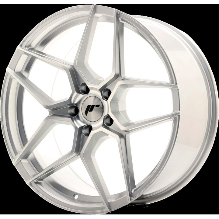 Japan Racing Wheels - JR34 silver machined face 8x18 ET35 - LK5/120 ML72.6 | ROUGHBULL RACING
