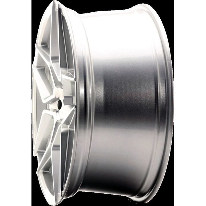 Japan Racing Wheels - JR34 silver machined face 9.5x19 ET35 - LK5/120 ML72.6 | ROUGHBULL RACING