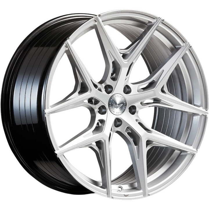 Barracuda - Razzer hyper silver 9.5x21 ET27 - LK5/112 ML73.1 | ROUGHBULL RACING