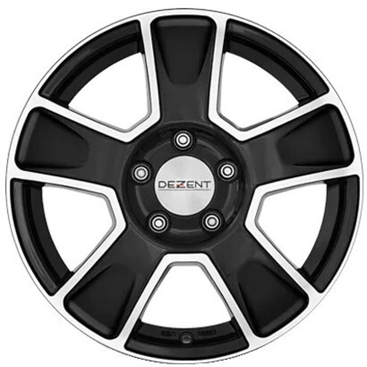 Dezent - Van black polished 6.5x16 ET52 - LK5/112 ML66.6 | ROUGHBULL RACING