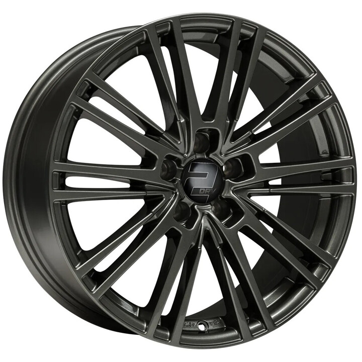2DRV - WH18 dark gunmetal lackiert 8.5x19 ET45 - LK5/112 ML66.6 | ROUGHBULL RACING
