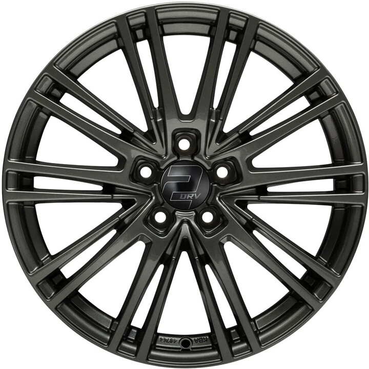 2DRV - WH18 dark gunmetal lackiert 9x20 ET33 - LK5/112 ML66.6 | ROUGHBULL RACING