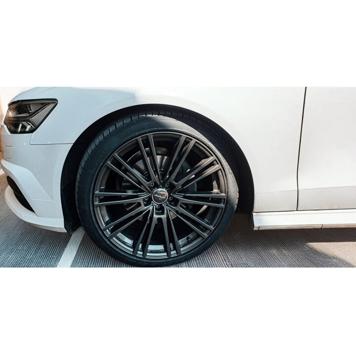 2DRV - WH18 dark gunmetal lackiert 8x18 ET45 - LK5/112 ML66.6 | ROUGHBULL RACING