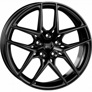 1000 Miglia - MM1004 gloss black polished 7.5x17 ET35 - LK5/112 ML66.5