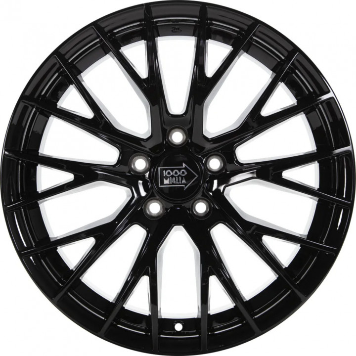 1000 Miglia - MM1009 gloss black 8x18 ET40 - LK5/108 ML72.2