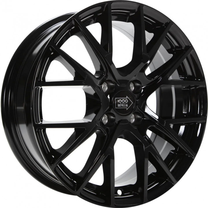 1000 Miglia - MM10094 gloss black 6.5x16 ET35 - LK4/98 ML58.1