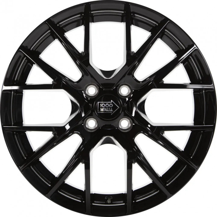 1000 Miglia - MM10094 gloss black 6.5x16 ET35 - LK4/98 ML58.1