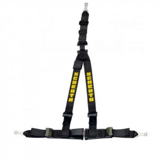 Schroth - Rallye 3 asm schwarz mit gelbem Flock links