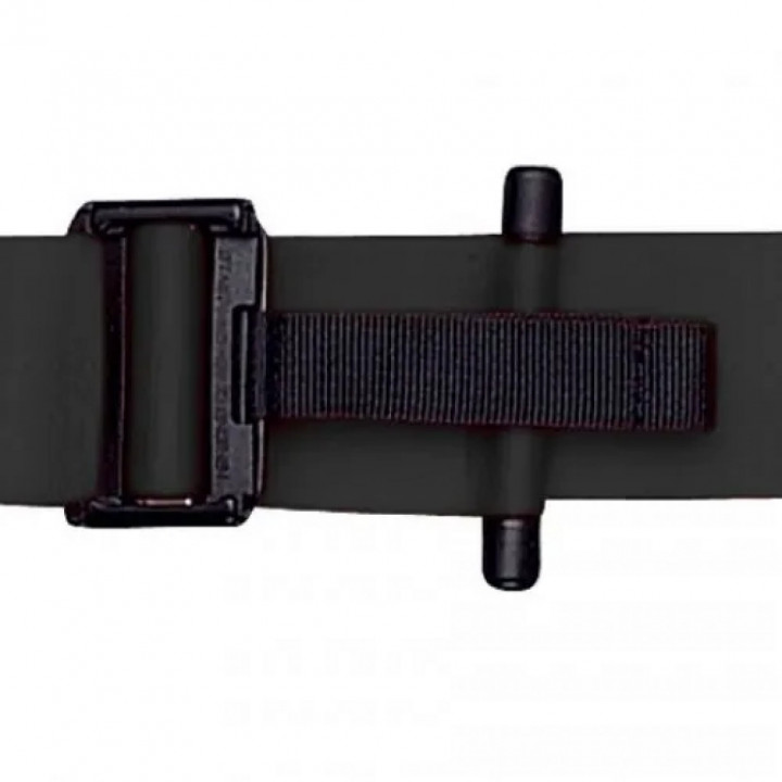 Schroth - PROFI II-FE asm schwarz mit SCHROTH RACING Logo links mit Ausklinkbeschlag