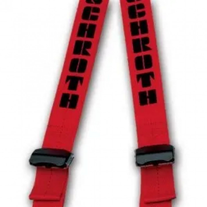 Schroth - Rallye 3 asm rot mit schwarzem Flock links
