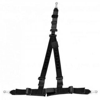 Schroth - Rallye 3 asm schwarz mit schwarzem Flock links