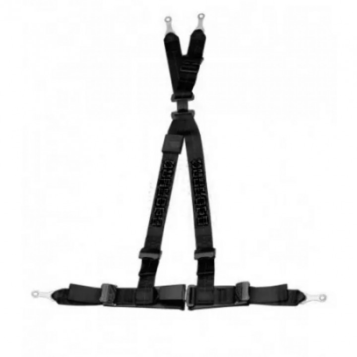Schroth - Rallye 4 asm schwarz mit schwarzem Flock links
