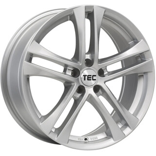 TEC Speedwheels - AS4 brillant-silber 7.5x17 ET45 - LK5/114.3 ML72.5 | ROUGHBULL RACING